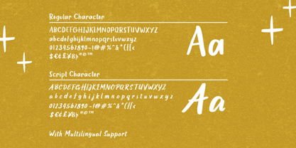Lemon Cupcake Font Poster 9