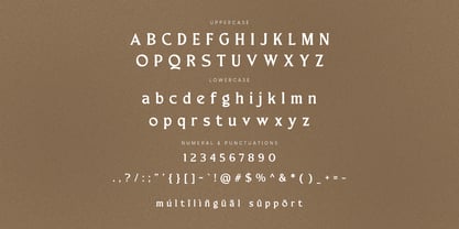 Merchad Font Poster 8