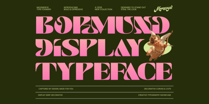 Bormund Font Poster 1