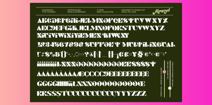 Bormund Font Poster 10