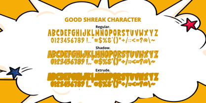 Good Shreak Font Poster 7