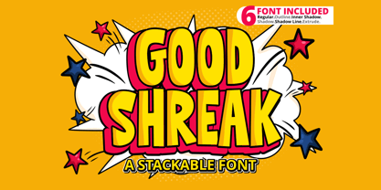 Good Shreak Font Poster 1