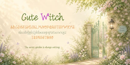 ZFcutewitch Font Poster 6