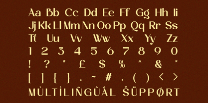 Rochela Font Poster 10