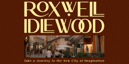 Rochela Font Poster 9