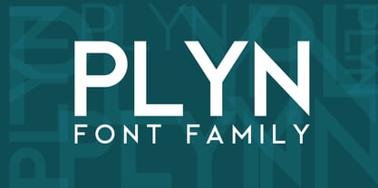 Plyn Font Poster 1