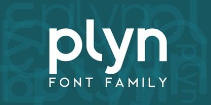 Plyn Font Poster 2