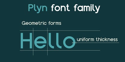 Plyn Font Poster 4