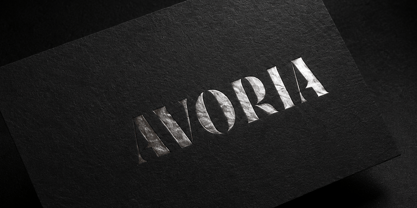 Avoria Font Poster 9
