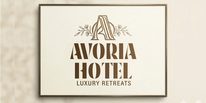 Avoria Font Poster 5