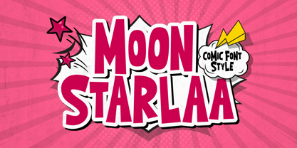 Moon Starlaa Font Poster 1