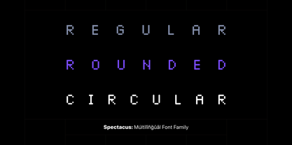Spectacus Font Poster 10