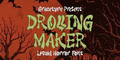 Drolling Maker Font Poster 1