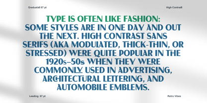 Gradualist Font Poster 6