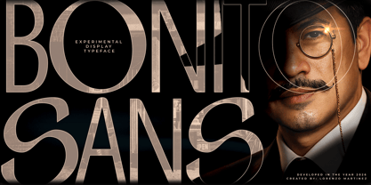 Bonito Sans Font Poster 1