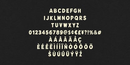 Jaglend Font Poster 7
