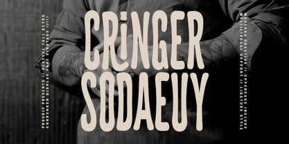 Cringer Sodaeuy Font Poster 1