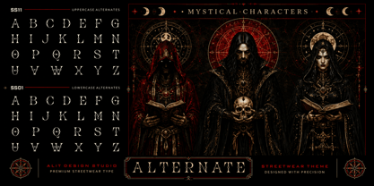 Lunare Magic Font Poster 11