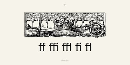 Minval Flare Font Poster 12