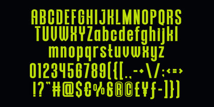 Nexaro Font Poster 5