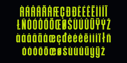 Nexaro Font Poster 7