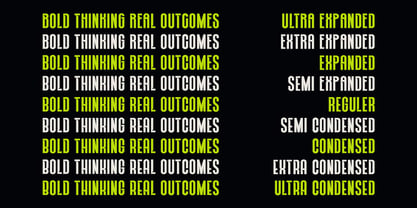 Nexaro Font Poster 9