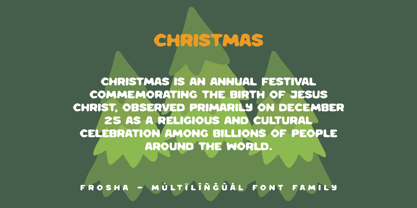 Frosha Font Poster 8