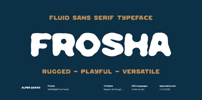 Frosha Font Poster 1