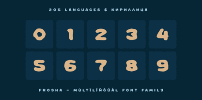 Frosha Font Poster 11