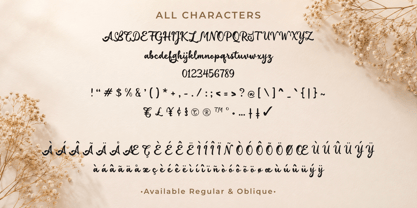 Lungoyo Script Font Poster 6