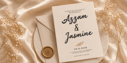 Lungoyo Script Font Poster 2