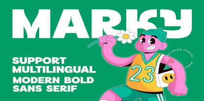 Marky Font Poster 1