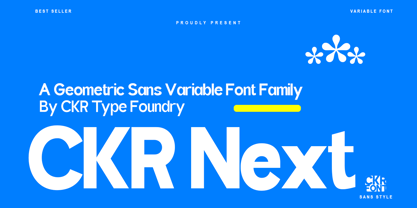 CKR Next Font Poster 1