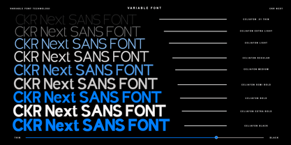 CKR Next Font Poster 4