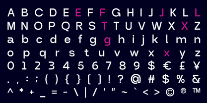 Garvox Font Poster 10