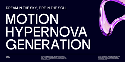 Garvox Font Poster 2