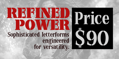 Exovect Font Poster 3