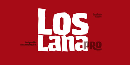 Los Lana Pro Font Poster 1