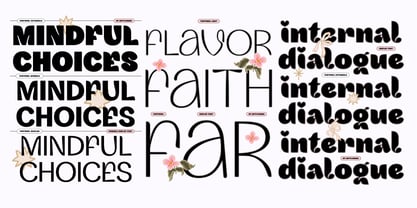 Ventrikel Font Poster 7