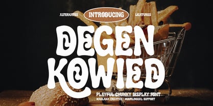 Degen Kowied Font Poster 1