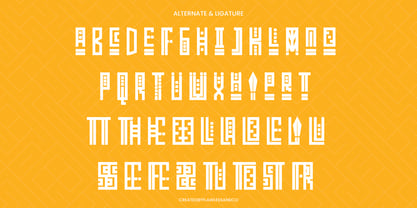 Shamans Font Poster 9