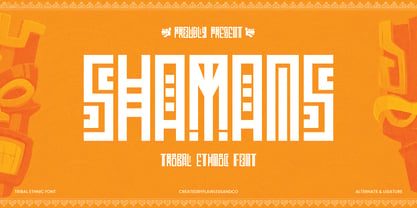 Shamans Font Poster 1