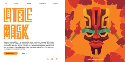 Shamans Font Poster 4