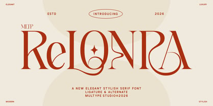 MLTP Relonra Font Poster 1