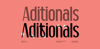 Majoise Font Poster 3