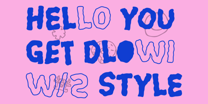 Dlowi Font Poster 2