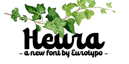 Heura Font Poster 1