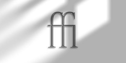 Animetry Font Poster 3