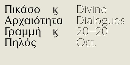 CF Angeliki Font Poster 3