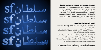 SF Sultan Font Poster 1